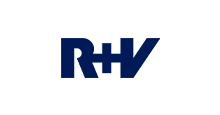 Logo R+V in Farbe